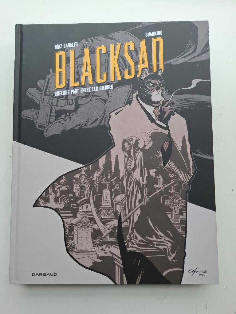 TIRAGE SPECIAL BLACKSAD TOME 1 EDITION 25eme ANNIVERSAIRE, Eén stripboek, Ophalen of Verzenden, Zo goed als nieuw