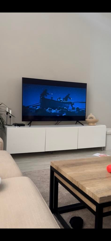 Meuble tv ikea besta, Maison & Meubles, Enlèvement, Comme neuf