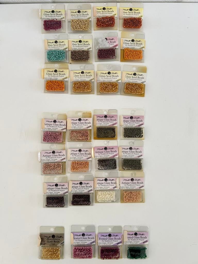 Lot de 28 perles Mill Hill, Hobby & Loisirs créatifs, Fabrication de Perles & Bijoux, Neuf, Perle, Enlèvement ou Envoi