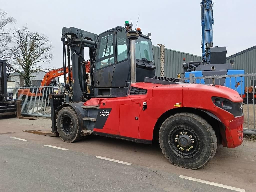 Linde H 160/1200 16 ton heftruck forklift stapler (bj 2015), Zakelijke goederen, Meer dan 4000 kg, Diesel, Heftruck, Linde