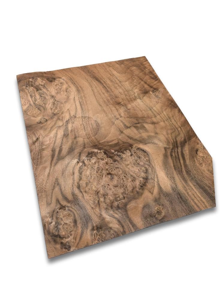 Walnoot (wortel) fineer | 36x29 cm, Verzenden, Nieuw