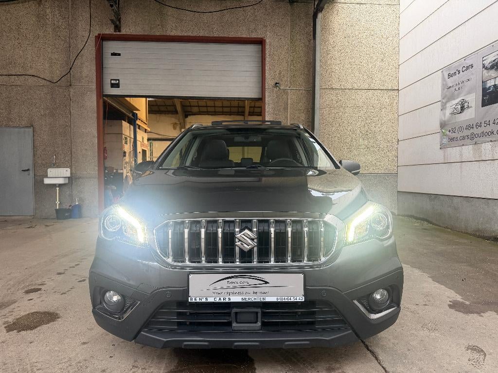 Suzuki SX4 S-Cross 1.4 Turbo GLX *GPS/Camera/Pano.Dak*, Auto's, Suzuki, 4 cilinders, Leder, Bedrijf, 5 deurs