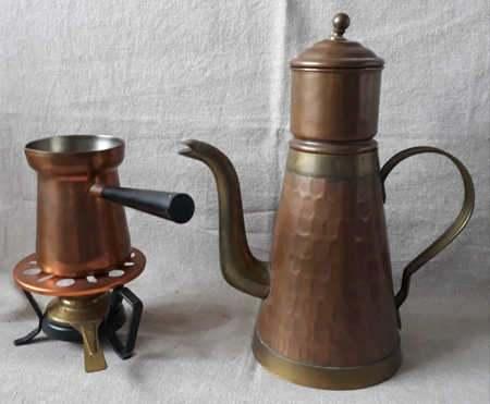 koper koffiekan, Enlèvement ou Envoi, Cuivre