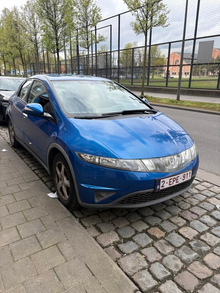 Honda Civic, Auto's, Blauw, Handgeschakeld, 5 deurs, Particulier