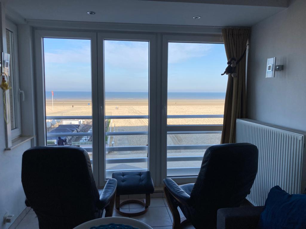 application sur la digue, 1er étage, avec garage à La Panne, Vacances, Maisons de vacances | Belgique, Anvers et Flandres, Appartement