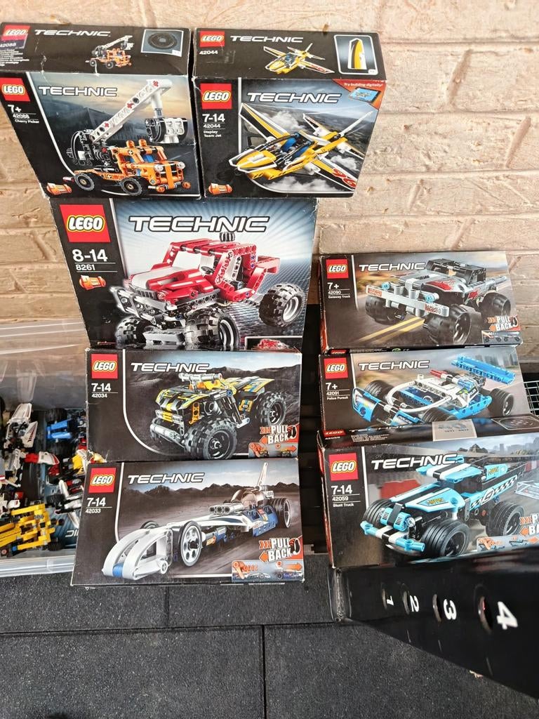 25 Lego Technic-sets, Lego, Technic