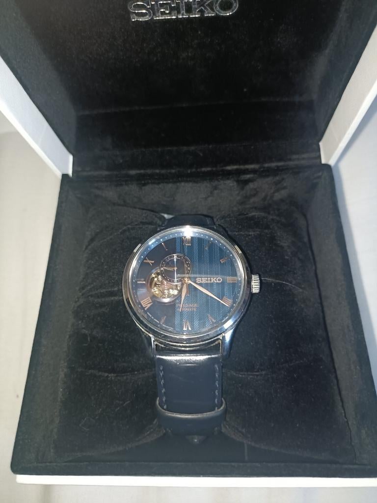 SEIKO AUTOMATISCHE PERSING, Seiko, Leer, Staal, Polshorloge