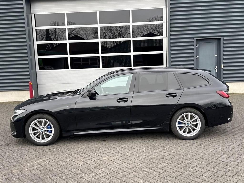 BMW 3-serie M340i M sport, xDrive, Panorama, Memory, 360 cam, Autos, Achat, 4 portes, Entretenue par le concessionnaire, Noir