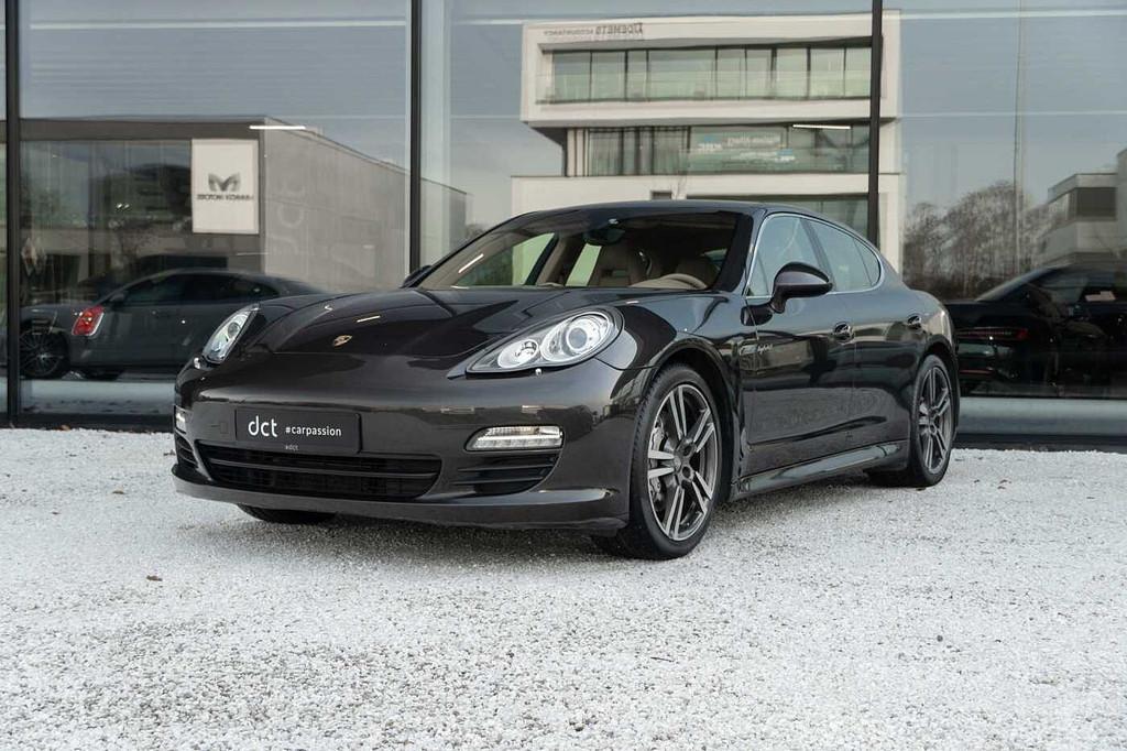 Porsche Panamera Hybride * 73.000 km * Sunroof 1st Hand, Gebruikt, Beige, Bedrijf, 5 deurs