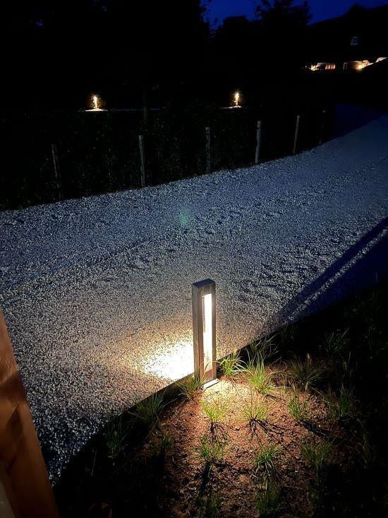 Lampes d'extérieur en acier Corten, applique murale, Neuf, Lampadaire, Enlèvement ou Envoi, Alimentation secteur