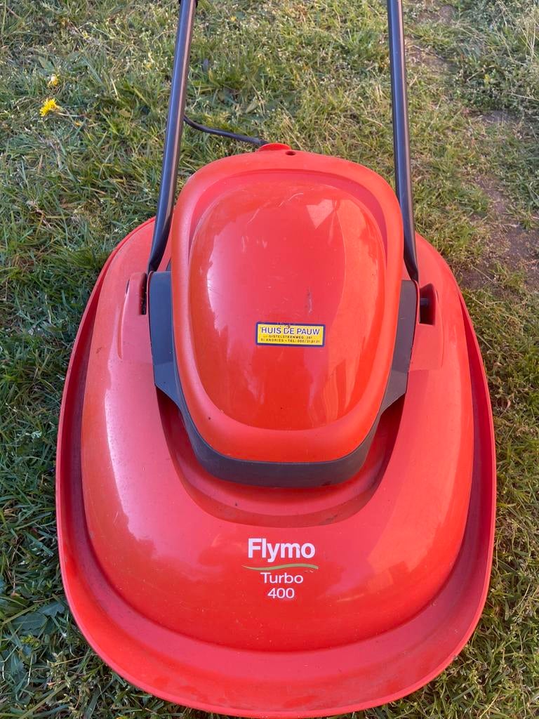 Zweefmaaier - Elektrisch, 40 à 49 cm, Enlèvement, Utilisé, Tondeuse sur coussin d'air