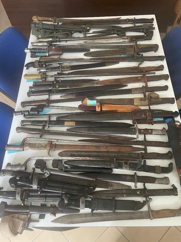 Bajonetten, Verzamelen, Militaria | Algemeen, Ophalen of Verzenden, Landmacht, Overige typen