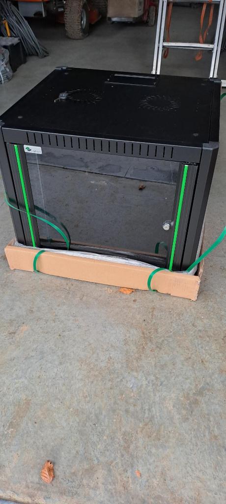 Rack informatique U19, Computers en Software, Serverkasten, Ophalen, Nieuw, Glas, Plaatstaal