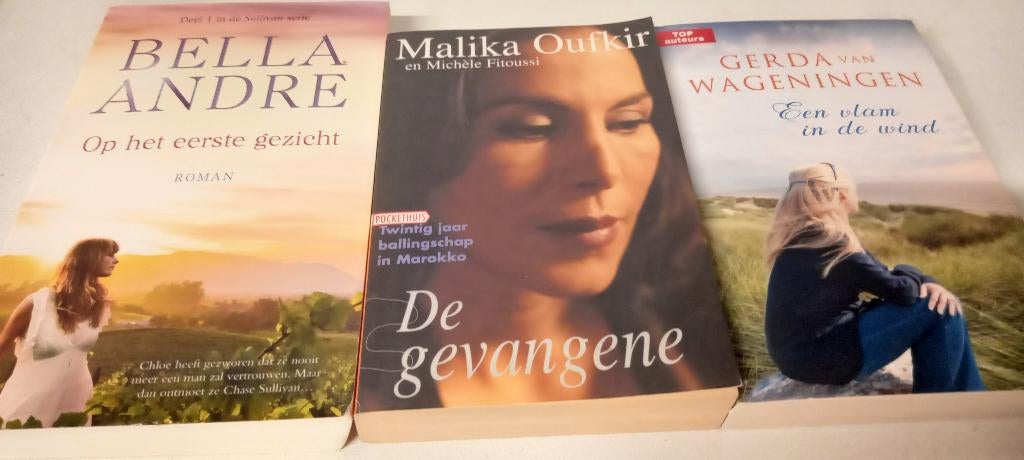 Bella Andre,  Malika Oufkir, Gerda Van Wageningen, Boeken, Ophalen of Verzenden, Gelezen