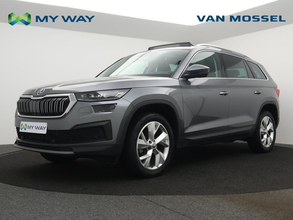 Skoda Kodiaq Kodiaq 1.5 TSI ACT Style 7pl. DSG, Auto's, Skoda, Automaat, 165 g/km, Kodiaq, Lederen bekleding