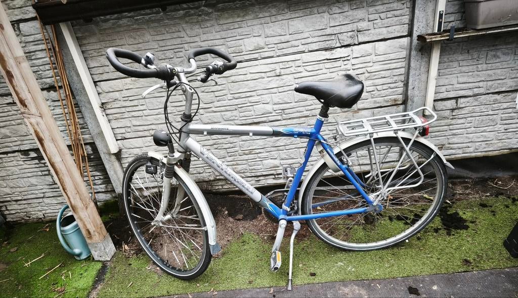 Stadsfiets, mannen., Ophalen