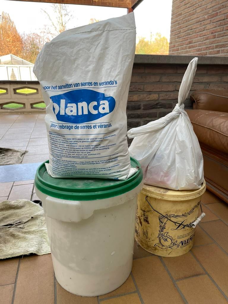 Serre kassenwitter, Ophalen, Nieuw