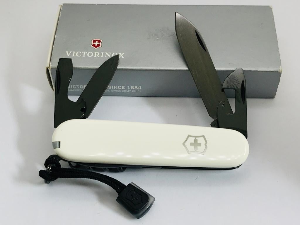 RARE Victorinox Spartan Ps White Black tools NEW Swiss, Ophalen of Verzenden