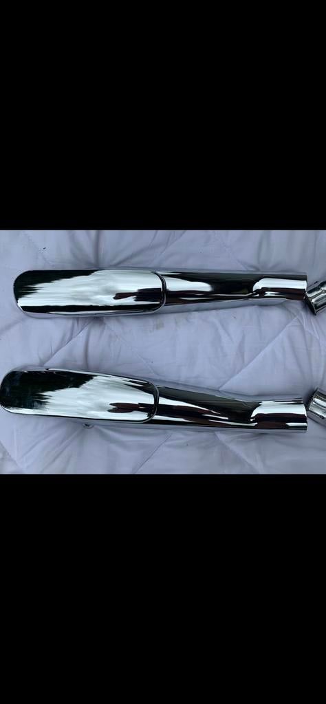 Silencieux inox pour Triumph thunderbird, Motos, Particulier