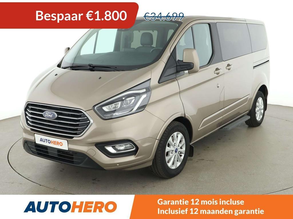 Ford Tourneo Custom 2.0 TDCi 320 L1 Tourneo Titanium X, Autos, Ford, Cuir, Achat, Euro 6, https://public.car-pass.be/vhr/787a316e-231d-422a-b05c-5f7e62320030