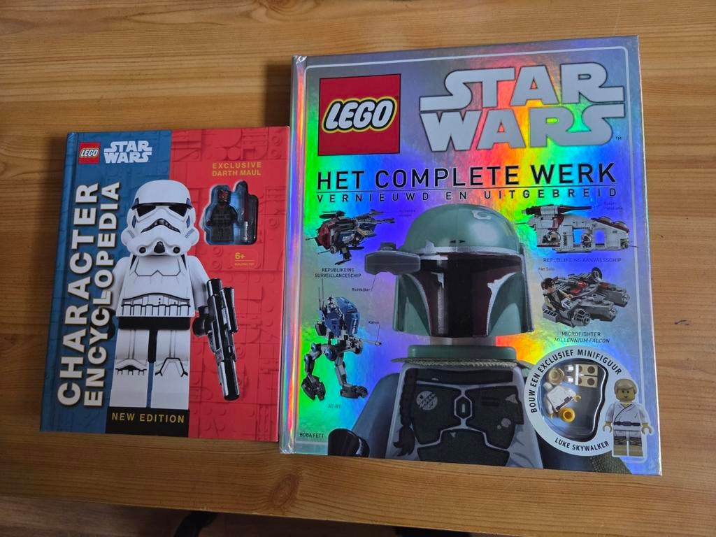 Lego star wars boeken met Minifig, Kinderen en Baby's, Speelgoed | Duplo en Lego, Ophalen, Lego, Star Wars