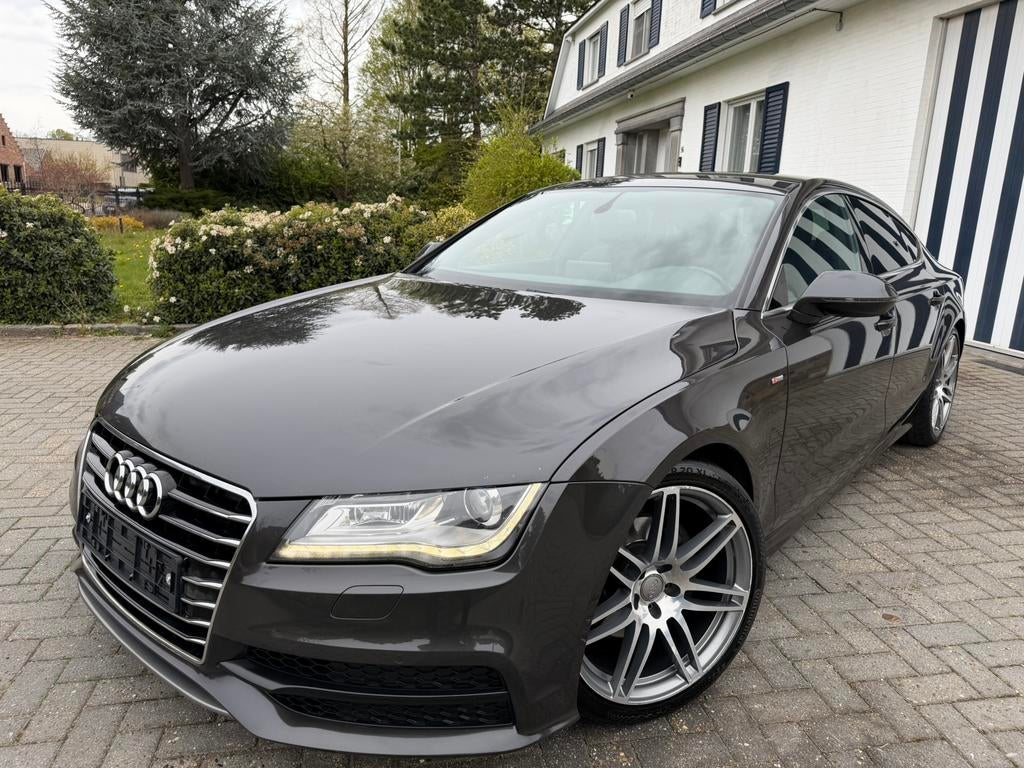 Audi A7 Sportback - 3X S Line - Blanco Gekeurd - Nieuwstaat!, Auto's, Euro 5, Bedrijf, 5 deurs, USB