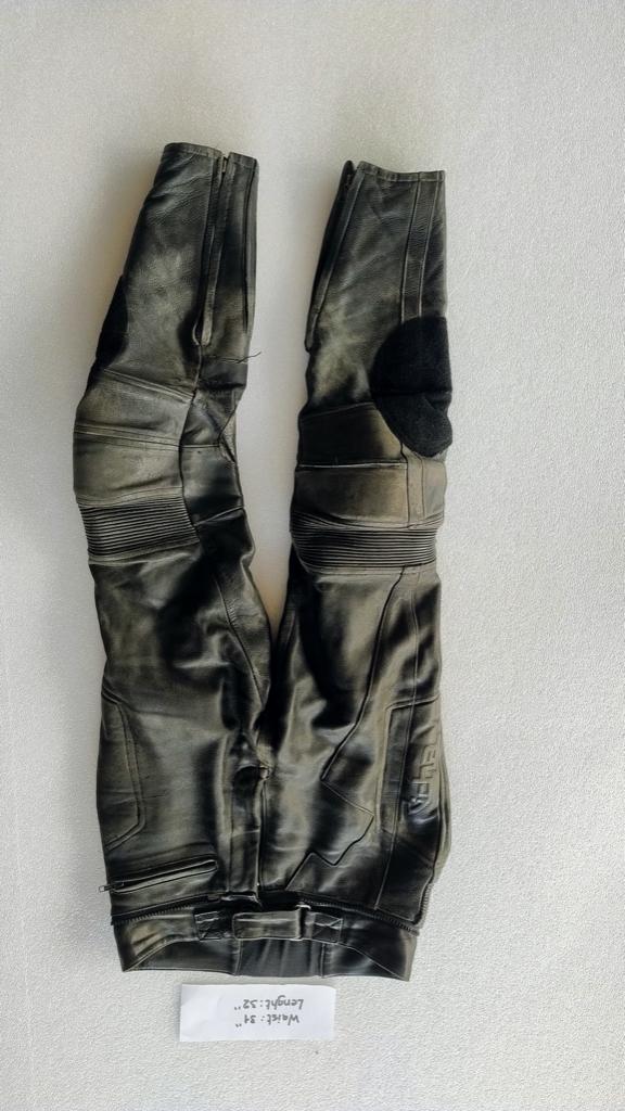 lederen broek RICHA mannen W:31, Seconde main, Pantalon | cuir, Hommes, Richa