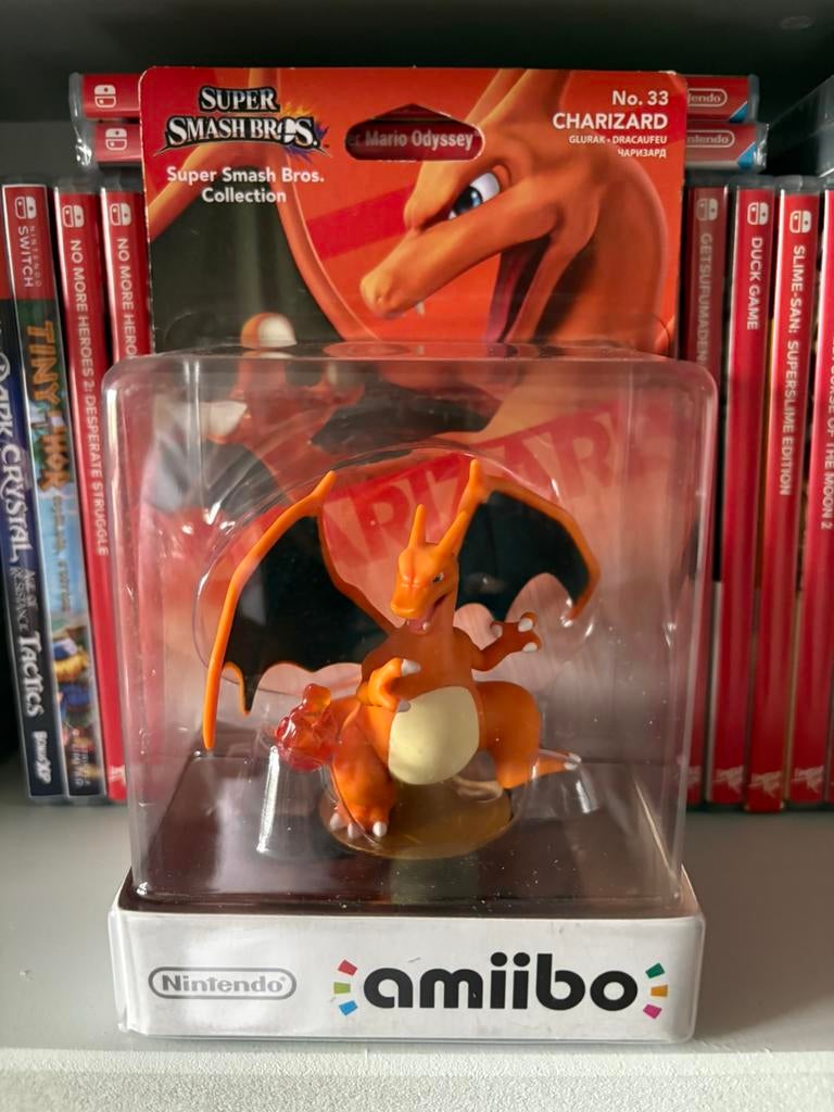 Amiibo Charizard N33 (Super Smash Bros.), Consoles de jeu & Jeux vidéo, Enlèvement ou Envoi, Neuf