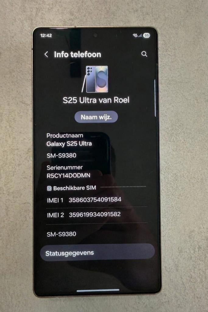 Samsung Galaxy S25 Ultra 5G
1T, Ophalen of Verzenden