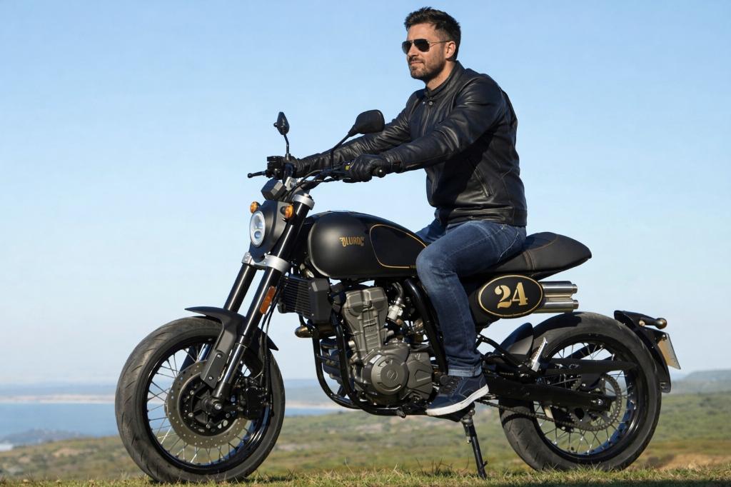 Bluroc Tracker 125 – Pure Retro Power, Motoren, Bedrijf, 125 cc