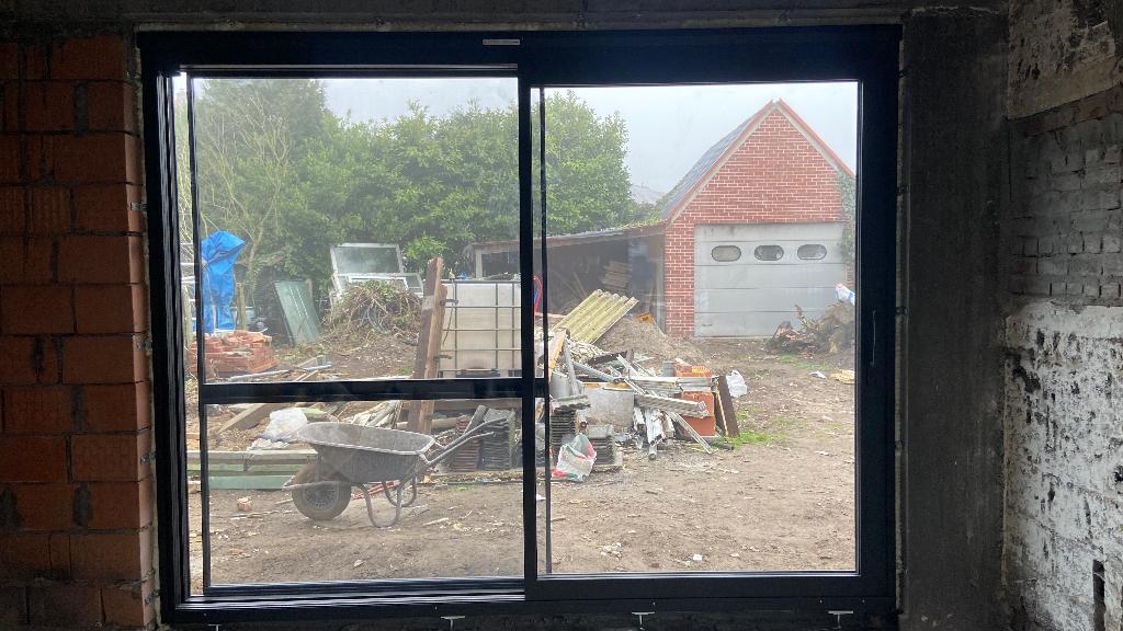 Schuifraam, Ophalen, 225 cm of meer, Inclusief glas, Nieuw