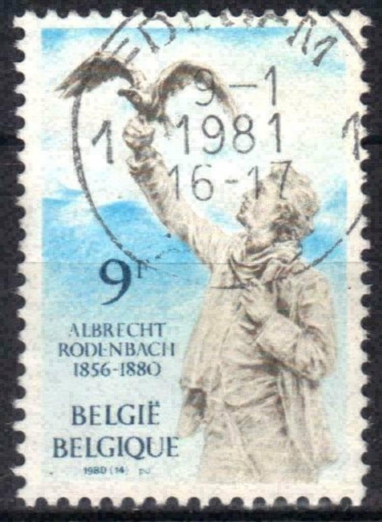 Belgique 1980 - Yvert/OBP 1993 - Albrecht Rodenbach (ST), Timbres & Monnaies, Timbres | Europe | Belgique, Envoi, Affranchi, Oblitéré