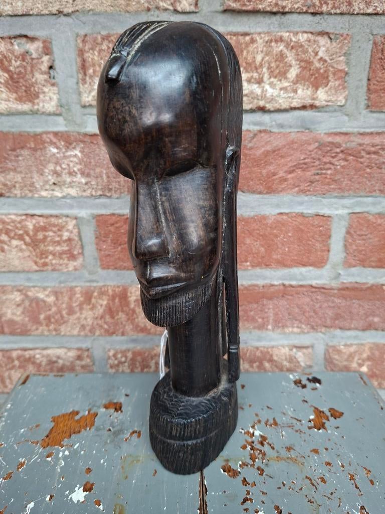 Afrikaans hoofd, Antiquités & Art, Enlèvement ou Envoi