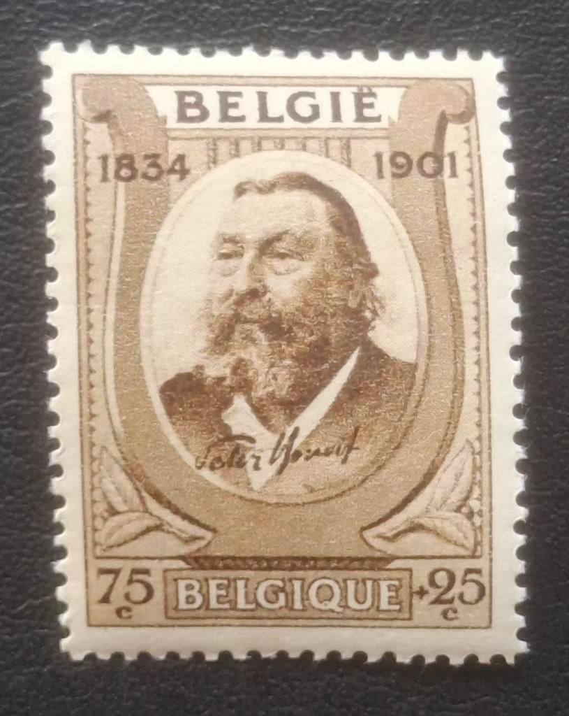 België: OBP 385 ** Peter Benoit 1934., Orginele gom, Ophalen of Verzenden, Zonder stempel, Postfris