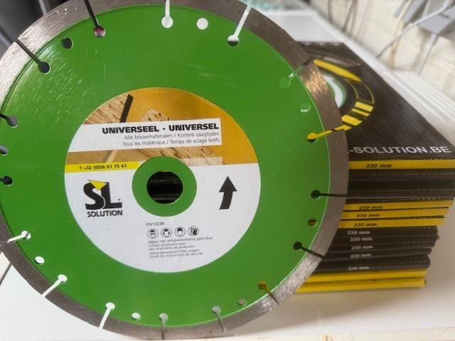 diamant schijven, Doe-het-zelf en Bouw, Gereedschap | Slijpmachines, Ophalen, Nieuw, Haakse handslijpmachine