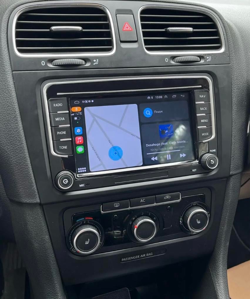 €150!!! Android Apple carplay Volkswagen bluethoot usb, Auto diversen, Autoradio's, Nieuw, Ophalen