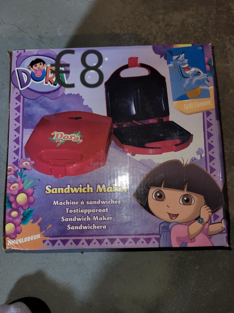 Croque monsieur machine van dora, Enlèvement, Utilisé, Garçon ou Fille