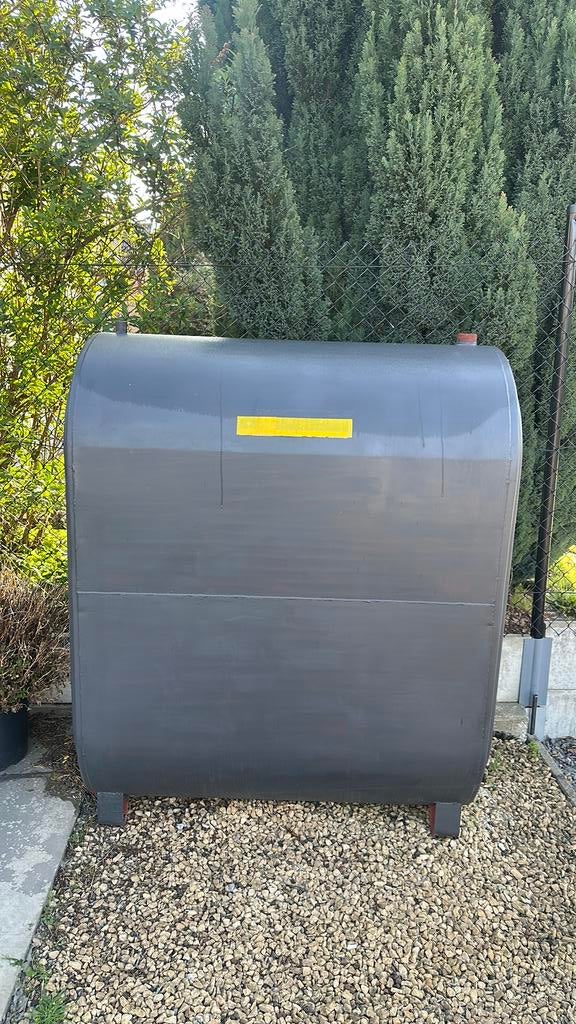 Cuve a mazout 1500 litres, Bricolage & Construction, Enlèvement, Comme neuf