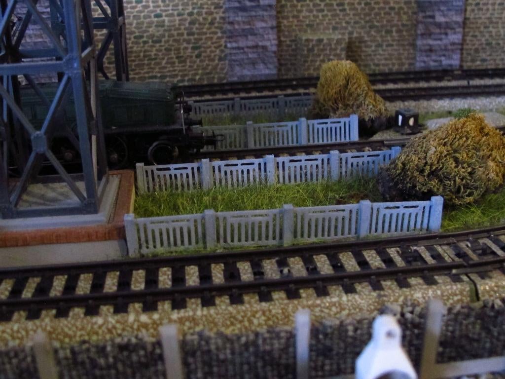 afsluitingen treinbaan NMBS SNCF SNCB, Overige merken, Gelijkstroom of Wisselstroom, Brug, Tunnel of Gebouw, Ophalen of Verzenden