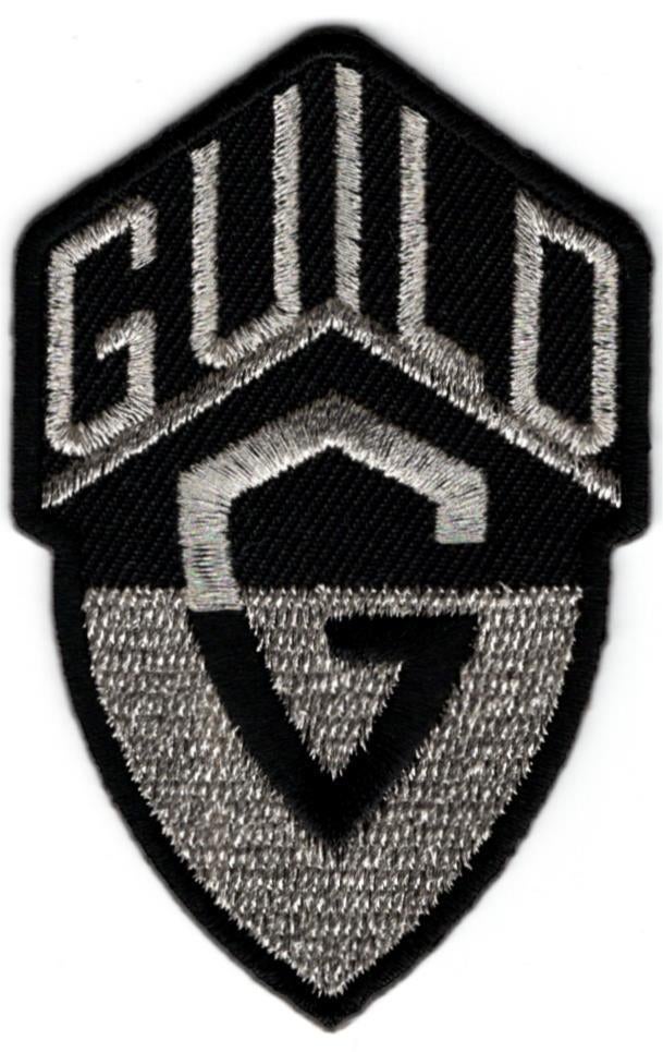Guild Guitar stoffen opstrijk patch embleem, Envoi, Neuf, Vêtements