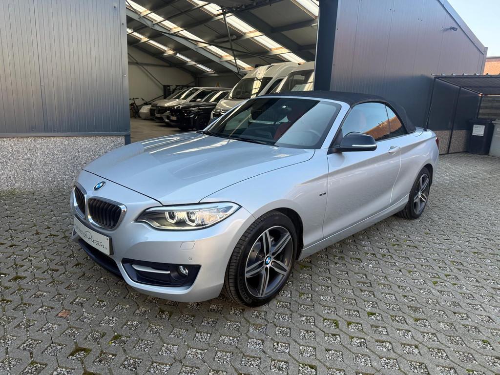 BMW 218 Benzine - Cabrio, Autos, BMW, Entreprise, Achat, Série 2, Caméra de recul, Air conditionné, Bluetooth, Verrouillage central