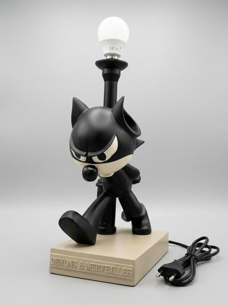 Lampe - Felix the cat - Demons et Merveilles - Vintage, Enlèvement ou Envoi, Utilisé