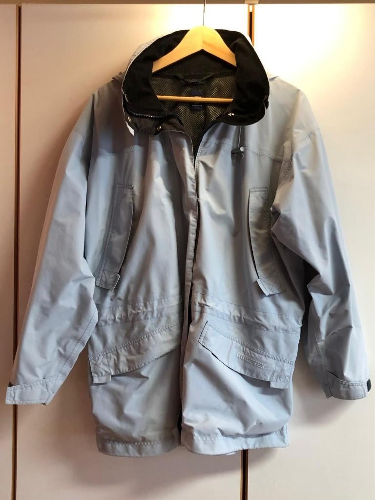 dames regenjas Lafuma, Ophalen of Verzenden, Zo goed als nieuw, Maat 42/44 (L), Blauw