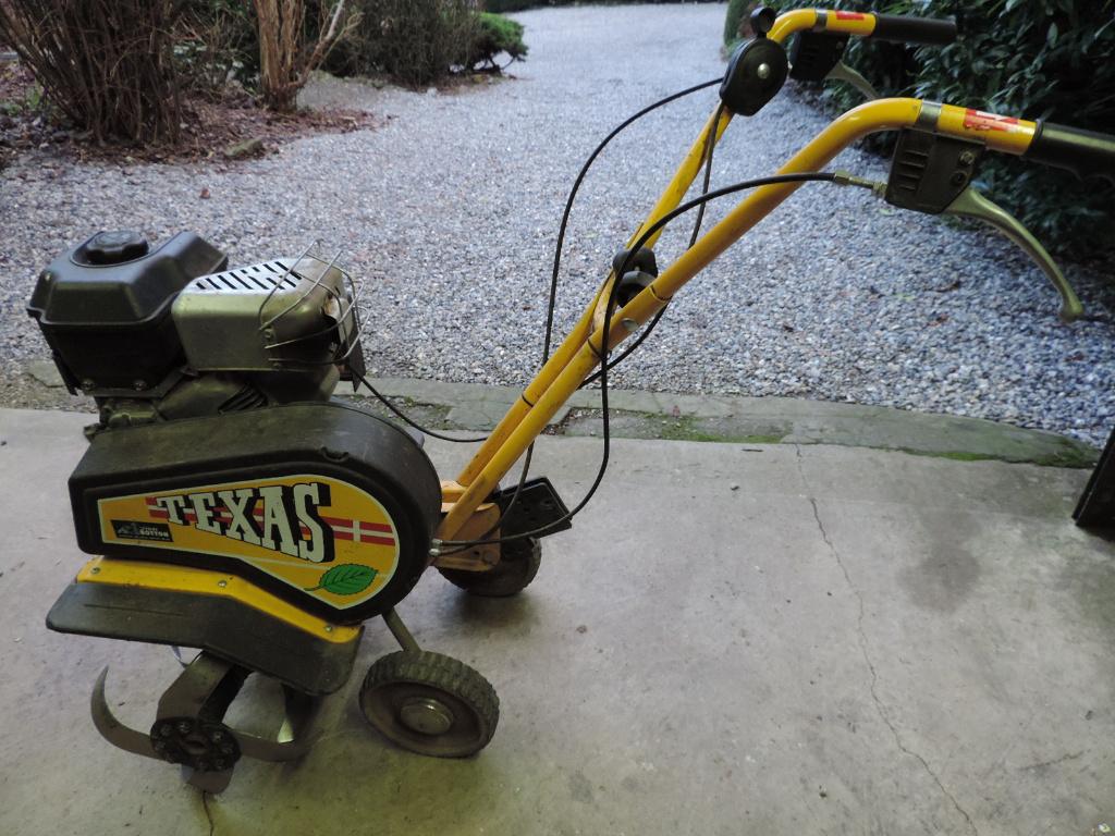 motoculteur, Enlèvement, Utilisé, Essence, TEXAS