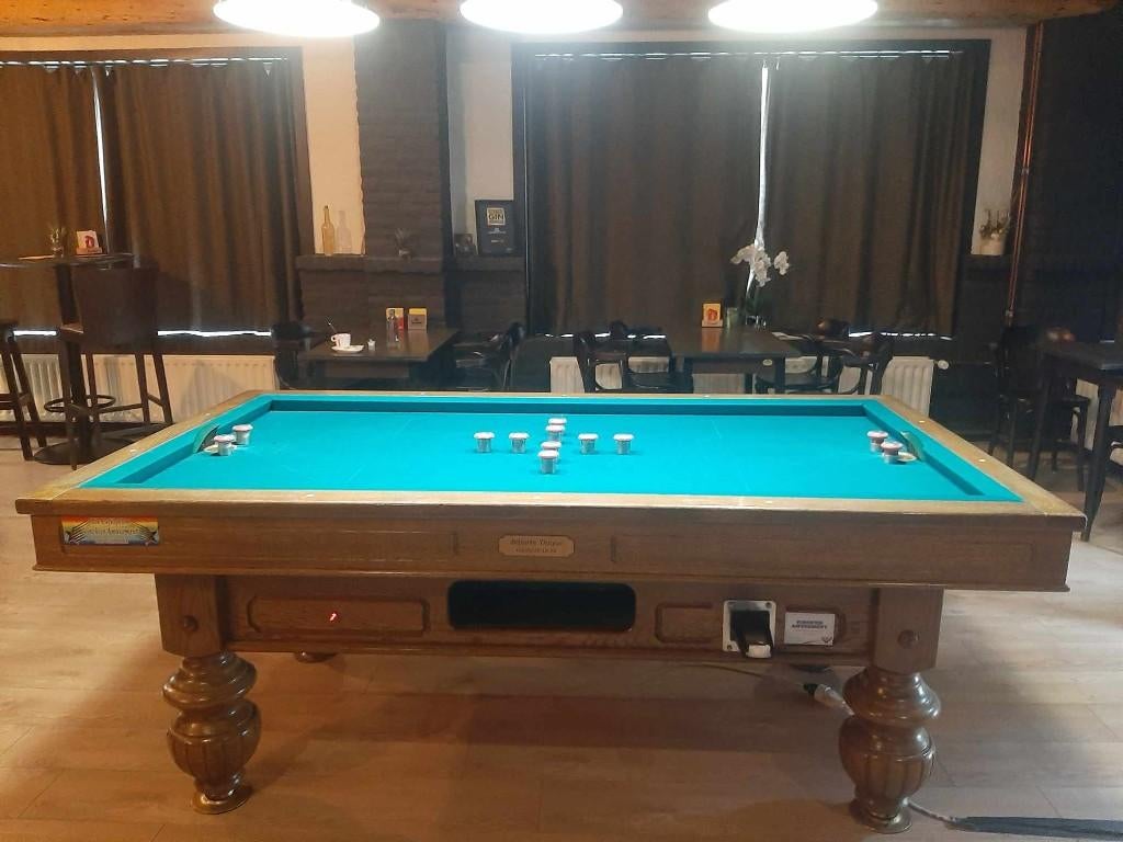 Allerlei tapbiljarts., Ophalen, Zo goed als nieuw, Biljarttafel