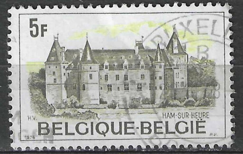 Belgique 1976 - Yvert 1829 /OBP 1835 - Ham-sur-Heure (ST), Envoi, Affranchi, Oblitéré