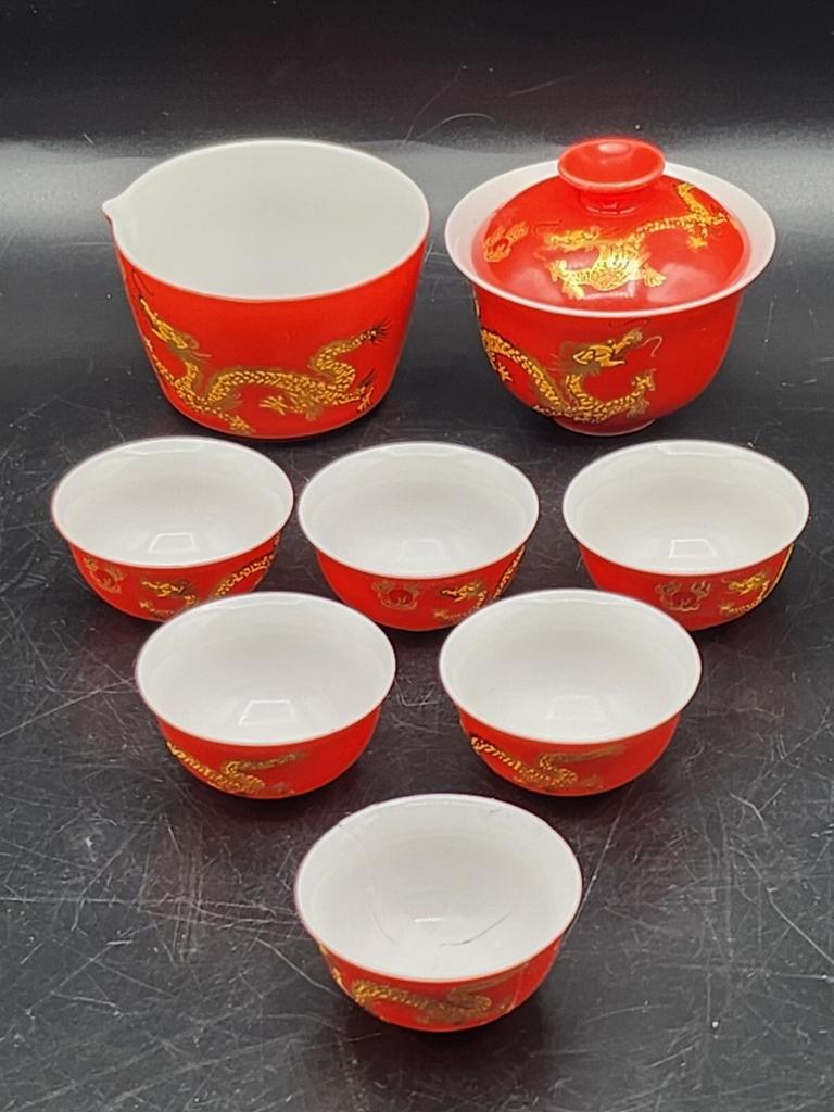 GAl Wan Porcelain Travel Tea Cups. Sugar., Antiek en Kunst, Ophalen