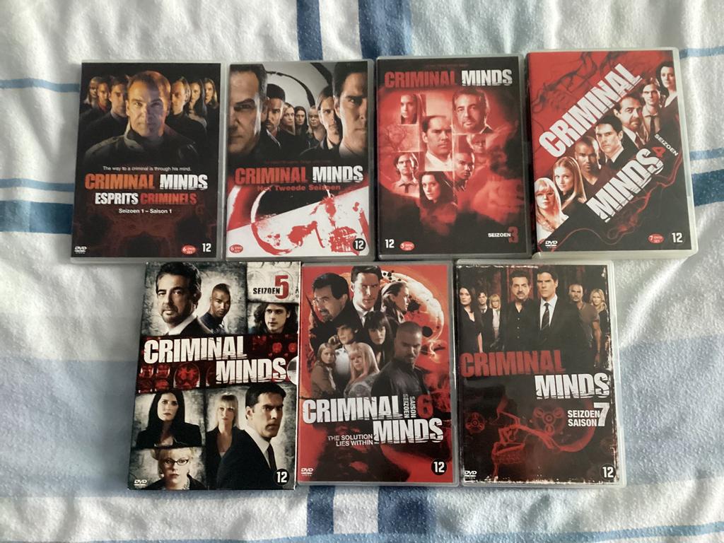 Criminal Minds - Seizoenen 1 tot en met 7, Cd's en Dvd's, Dvd's | Tv en Series, Ophalen of Verzenden, Zo goed als nieuw