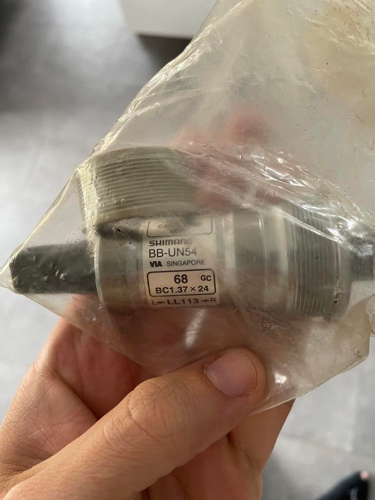 Innerlager shimano, Ophalen, Zo goed als nieuw