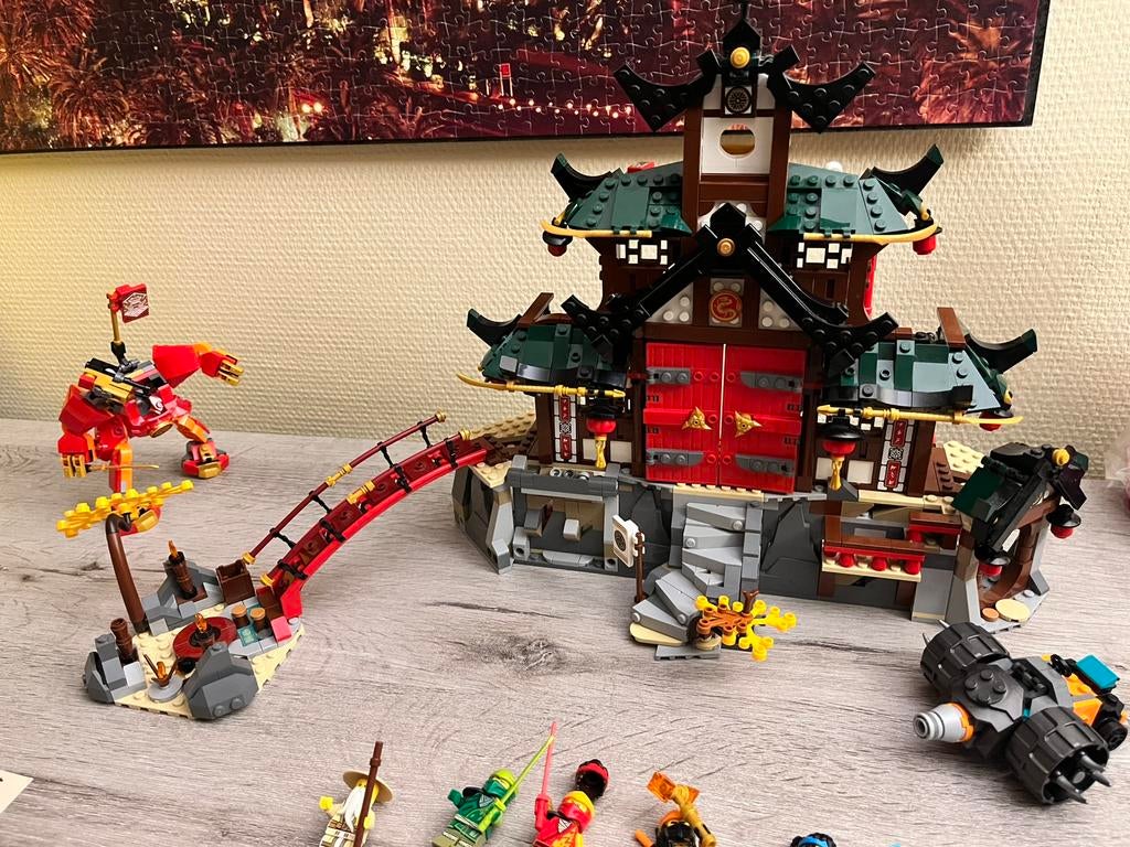 Ninjago 71767 dojo tempel, Ophalen, Gebruikt, Complete set, Lego